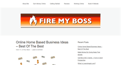 Desktop Screenshot of firemyboss.net